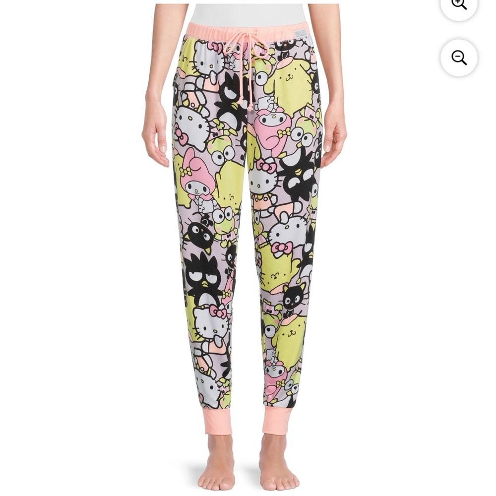 Hello Kitty - Women's Print Sleep Jogger Pants - Great condition!